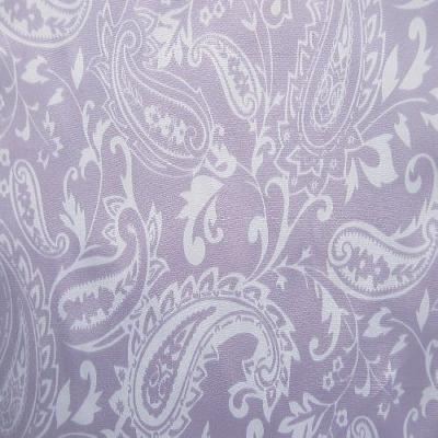 Shannon Fabrics Silky Satin Paisley Lavender