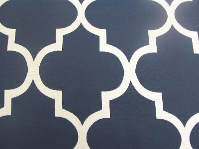 World Wide Fabric  Inc Mimosa Navy