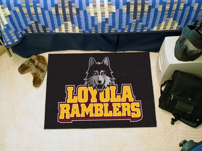 Fan Mats  LLC Loyola Chicago Ramblers Starter Mat Maroon