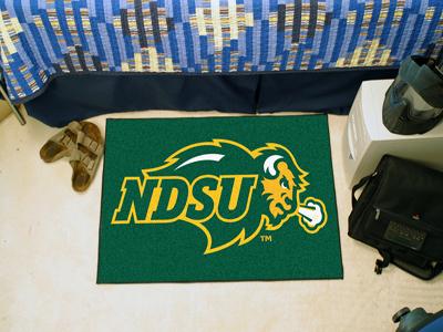 Fan Mats  LLC North Dakota State Bison Starter Mat Green