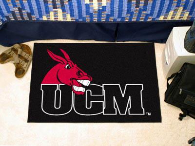 Fan Mats  LLC Central Missouri Mules Starter Mat Black
