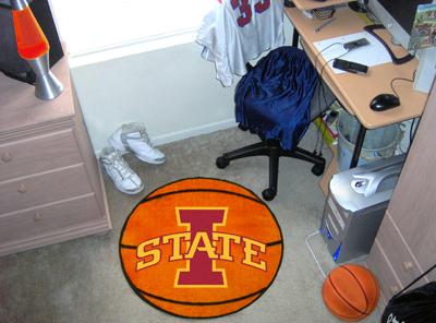 Fan Mats  LLC Iowa State Cyclones Basketball Rug 