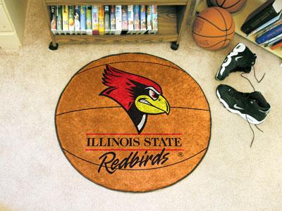 Fan Mats  LLC Illinois State Redbirds Basketball Rug 