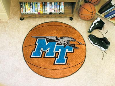 Fan Mats  LLC Middle Tennessee Blue Raiders Basketball Rug 