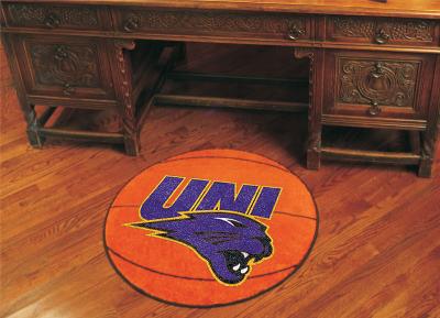 Fan Mats  LLC Northern Iowa Panthers Basketball Mat Orange