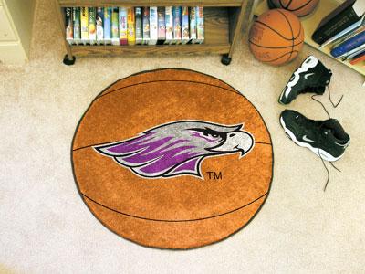 Fan Mats  LLC Wisconsin-Whitewater Pointers Basketball Mat Orange