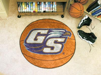 Fan Mats  LLC Georgia Southern Eagles Basketball Mat Orange