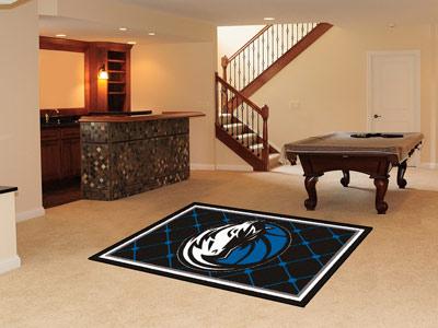 Fan Mats  LLC Dallas Mavericks 5x8 Area Rug 