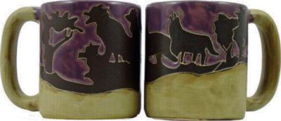 Mara 16 oz. Round Mug - Wolves 
