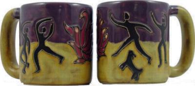 Mara 16 oz. Round Mug - Fire Dancers 