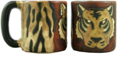 Mara Tiger Round Stoneware Mug 