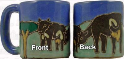 Mara 16 oz. Round Mug - Cows 
