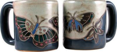 Mara 16 oz. Round Mug - Butterfly Blue 
