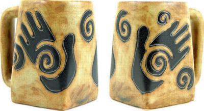 Mara 12 oz. Square Mug - Healing Hands 