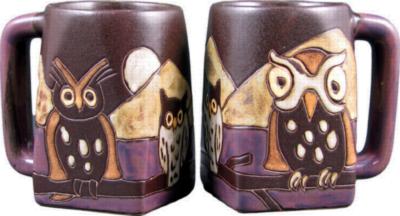 Mara 12 oz. Square Mug - Night Owls 