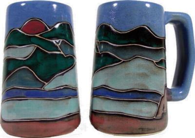 Mara 16oz Stein - Mountain Scene 
