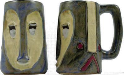 Mara 15oz Sculpted Stein - Mask/Heart 