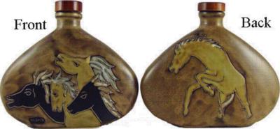 Mara 28 oz. Decanter - Horses 