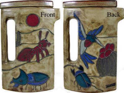 Mara 40oz Tall Tea Pot - Desert Hummingbird 