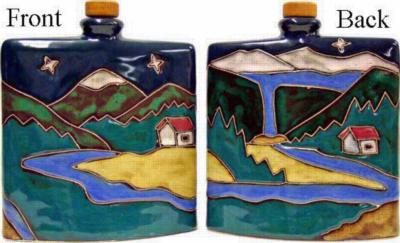Mara 24 oz. Decanter - Mountain Scene 