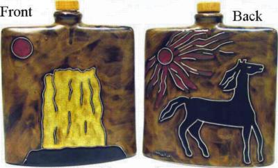 Mara 24 oz. Decanter - Horses 