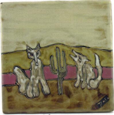 Mara 8 x 8 Tile/Trivet - Coyote 