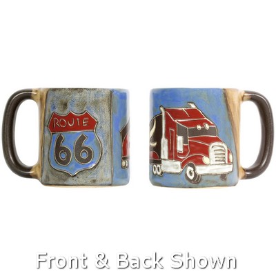 Mara Truckers Stoneware Mug 