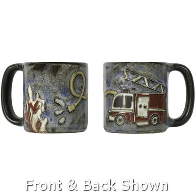 Mara Fire Truck Stoneware Mug 