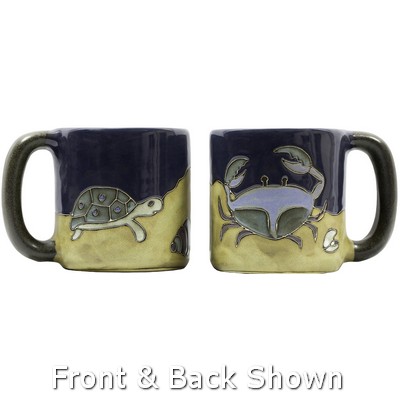 Mara Blue Crab Stoneware Mug 