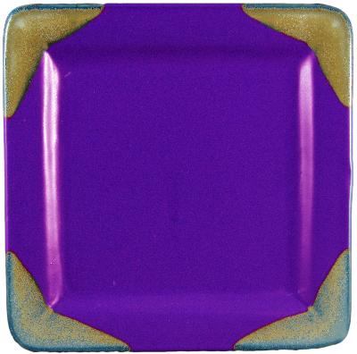Mara Purple Square Dinner Plate 
