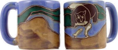 Mara 16 oz. Round Mug - Grizzly Bear 