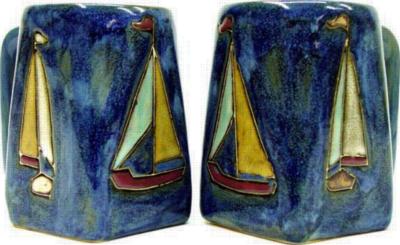Mara 12 oz. Square Mug - Sail Boats 