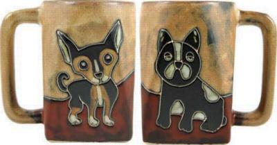 Mara 12 oz. Square Mug - Puppies 