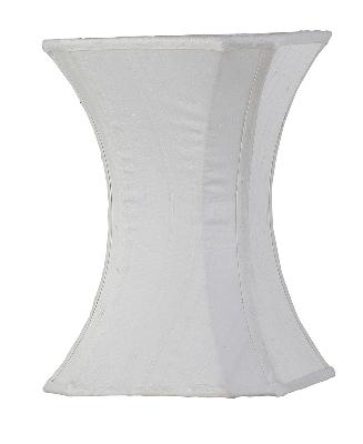 Jubilee Collection Shade - MED - Hourglass - Plain White