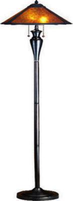 Meyda Tiffany Van Erp Amber Mica Floor Lamp Amber