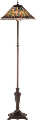 Meyda Tiffany Jeweled Peacock Floor Lamp 