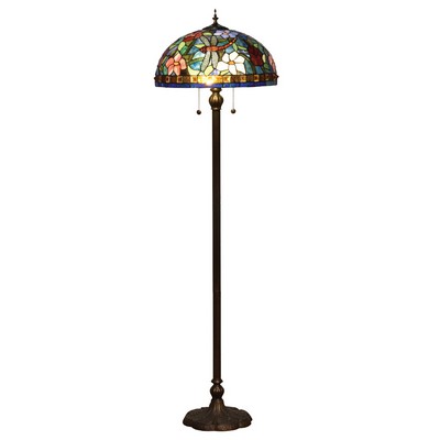 Dale Tiffany Josef Floor Lamp Antique Bronze
