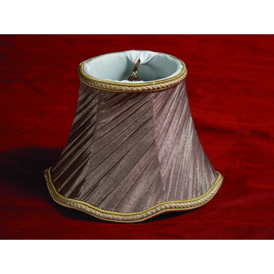 Lake Shore Lampshades Swirled Side Pleat Bronze