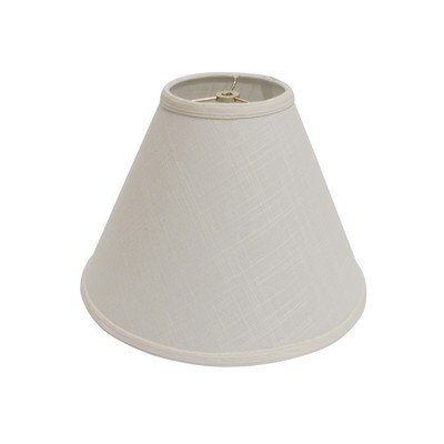 Lake Shore Lampshades Deep Cone Off White