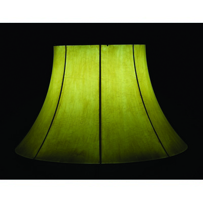 Lake Shore Lampshades Transitional Bell  04-Faux Animal Hide