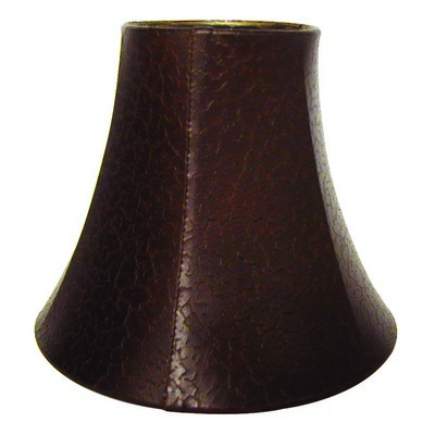 Lake Shore Lampshades Empire Brown Crackle