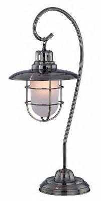 Lite Source Inc Lanterna Table Lamp Antique Brass