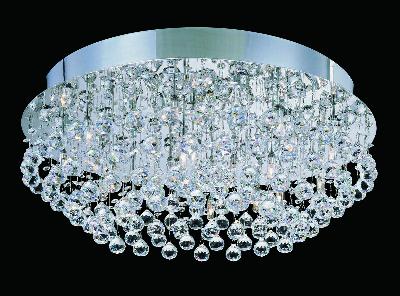 Lite Source Inc Krysztal II 20-Lite Ceiling Lamp 