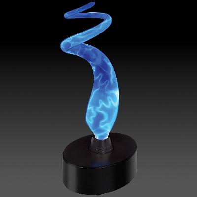 Lumisource Mini Sculptured Electra Lamp Blue Blue