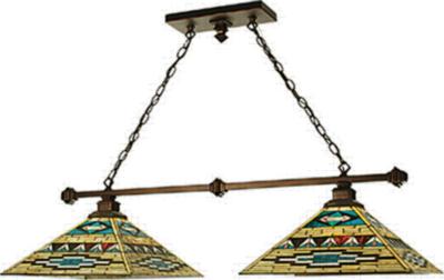 Meyda Tiffany Comanche 2 Lt Island Pendant 