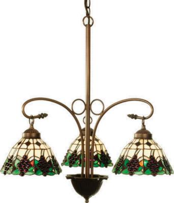 Meyda Tiffany Meyda Grape 3 Light Chandelier 