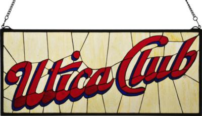 Meyda Tiffany Utica Club Stained Glass Window 
