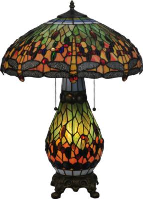 Meyda Tiffany Tiffany Hanginghead Dragonfly Table Lamp 