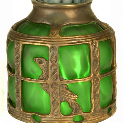 Meyda Tiffany BIRD CAGE SHADE GREEN
