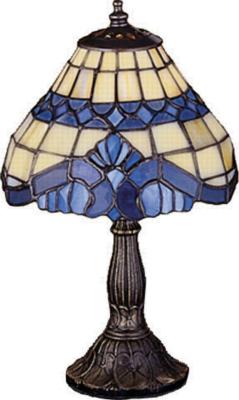 Meyda Tiffany 11.5 Inch High Baroque Mini Lamp 